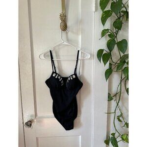Spiegel women’s size 8 black Swimsuit